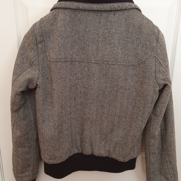 Forever 21 bomber jacket Grey size medium - Picture 3 of 5